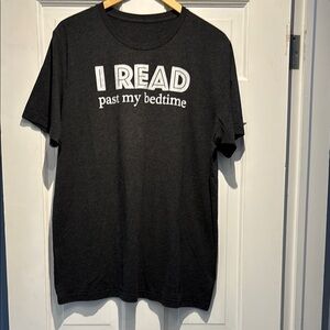 I Read Past My Bedtime Graphic T-Shirt